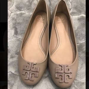 Tory Burch Lowell 2 Ballet Flats Leather New